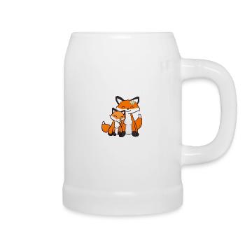 Sister Fox - Bierkrug - Weiß - Rechts