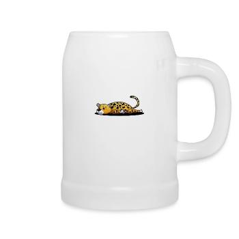 leopard - Beer Mug - white - Right