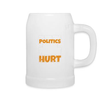 politics - Beer Mug - white - Right