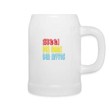 Siggi Siegfred Vorname Geburtsname Spitzname - Bierkrug - Weiß - Rechts