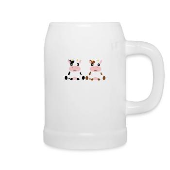Kuh - Baby - Kalb - Kinder - Bierkrug - Weiß - Rechts