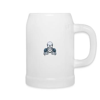 Geh mir aus dem Weg du unnötiger Sozialkontakt - Bierkrug - Weiß - Rechts