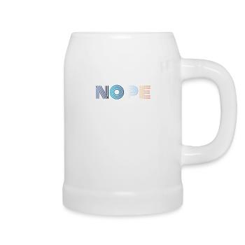 Nope - Chope en céramique - blanc - Droite