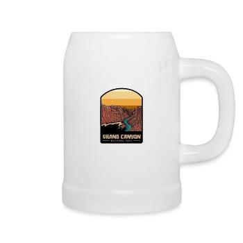 Grand Canyon - Bierkrug - Weiß - Rechts