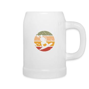 Wakeboard Wakeboarder - Beer Mug - white - Right