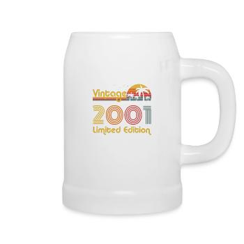2001 Limited Edition Cool Gift Idea - Beer Mug - white - Right