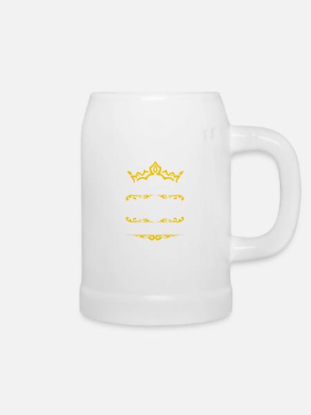 Irina - Alles wird gut! Irina ist jetzt da! - Bierkrug - Weiß
