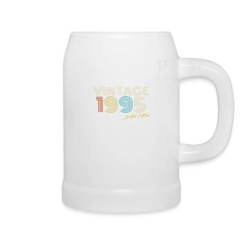 Vintage 1995 - Bierkrug - Weiß - Rechts
