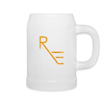 Rave cadeau techno musique Techno Parti - Chope en céramique - blanc - Droite