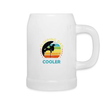 Escalade Boulder papa sort hommes - Chope en céramique - blanc - Droite
