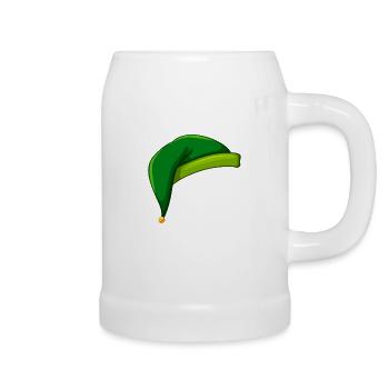 Elfe - Fee - Weihnachten - Bierkrug - Weiß - Rechts