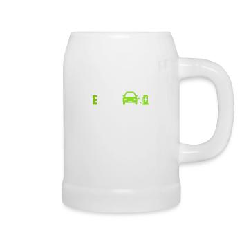 Eauto E-Car Electric Car - Beer Mug - white - Right