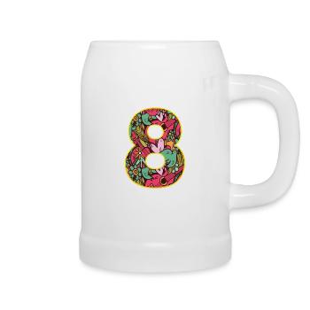 8 - Beer Mug - white - Right