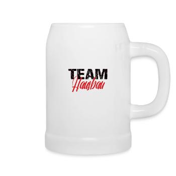Team House Construction - Beer Mug - white - Right
