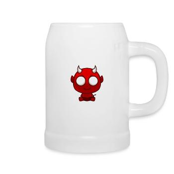 Angel Devil Devil - Beer Mug - white - Right