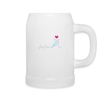 Kpop Fashion - Beer Mug - white - Right