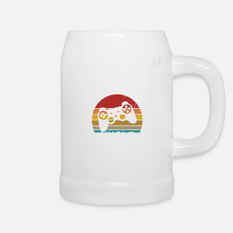 Level Up Uncle Uncle Uncle Birthday Uncle - Beer Mug - white