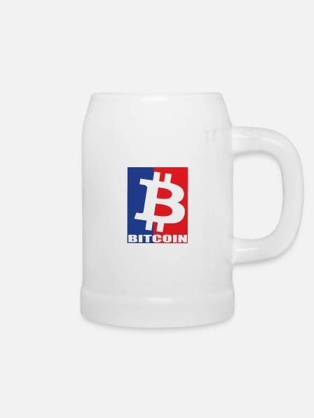 Le Bitcoin - Chope en céramique - blanc