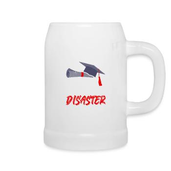 Master officiel en catastrophe Master Of Disaster - Chope en céramique - blanc - Droite