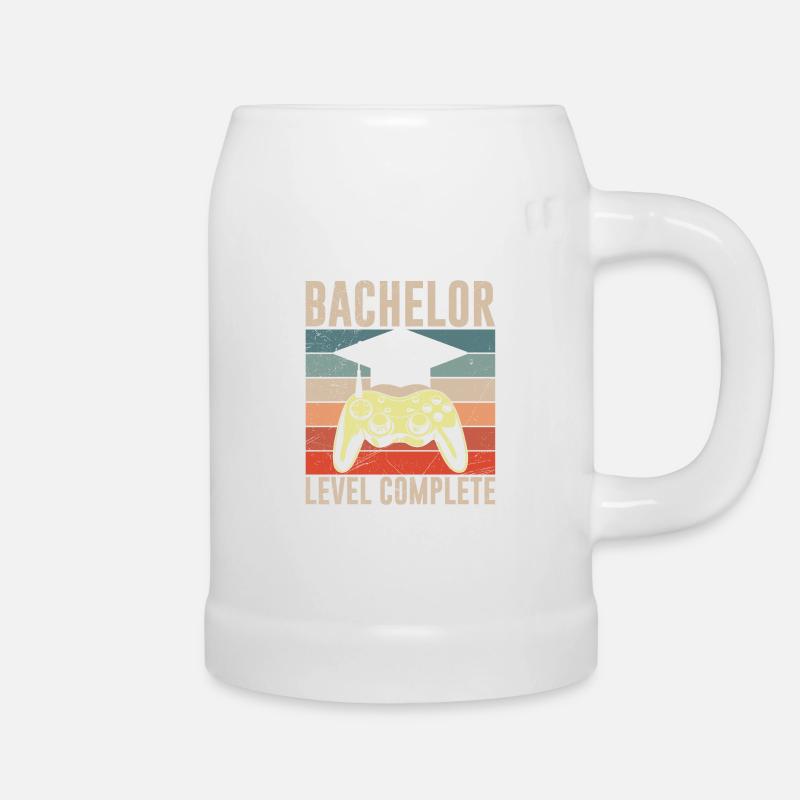 Bachelor Level Complete Bachelor Abschluss - Bierkrug - Weiß