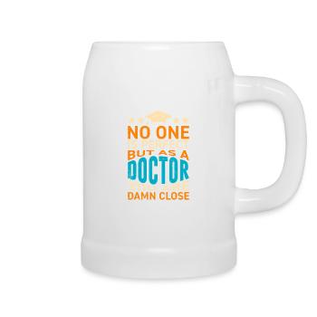 Docteur 2022 thèse de doctorat presque parfaite - Chope en céramique - blanc - Droite