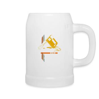 DDR KULT Rührgerät RG28 Ostalgie Retro - Bierkrug - Weiß - Rechts