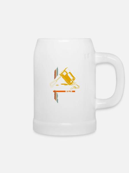 DDR KULT Rührgerät RG28 Ostalgie Retro - Bierkrug - Weiß