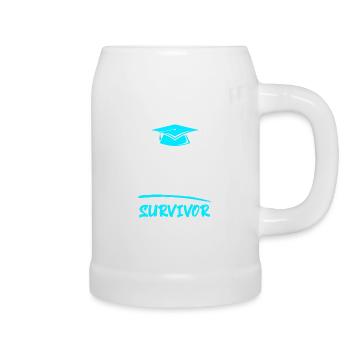 Doctorat Docteur 2022 Doctorant Survivant - Chope en céramique - blanc - Droite