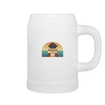 Phd Doctor Doctorate Call me Doctor - Beer Mug - white - Right
