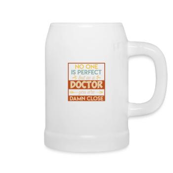 Dissertation completed Doctorate 2022 Doctorate - Beer Mug - white - Right
