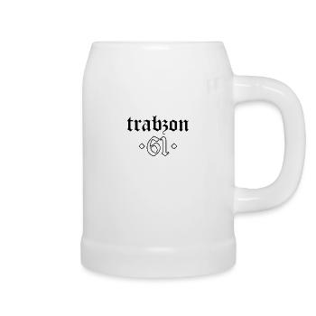 61 Trabzon Türkei Turkiye Geschenk Urlaub TR Türk - Bierkrug - Weiß - Rechts