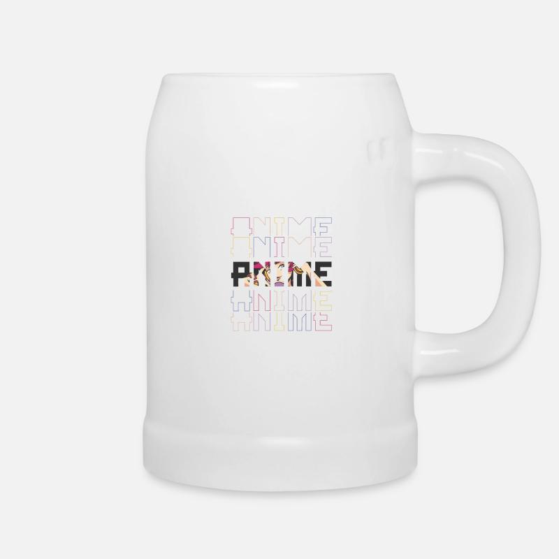Anime - Beer Mug - white