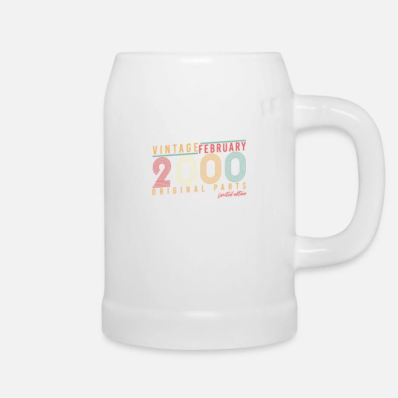 Idée cadeau Original Février 2000 - Chope en céramique - blanc