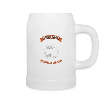 Modellfliegen Modellflug RC Flugzeug - Bierkrug - Weiß - Rechts