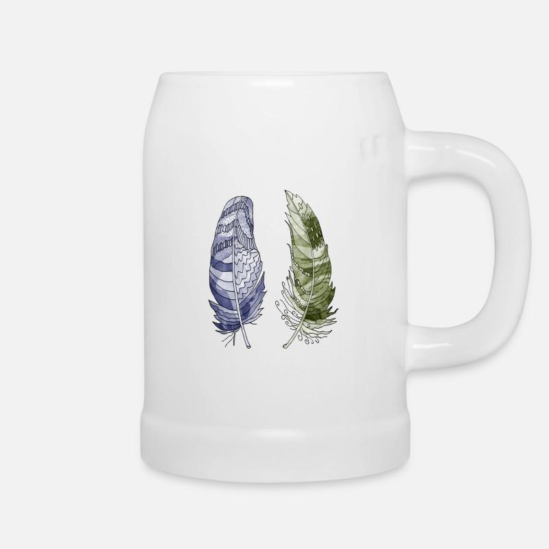 Pen - Beer Mug - white