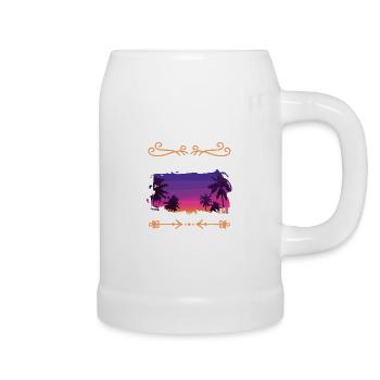 Amsterdam - Beer Mug - white - Right