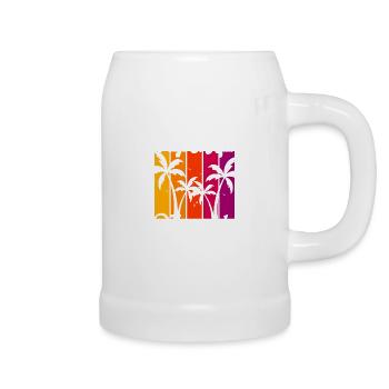 Playa El Aqua Venezuela - Beer Mug - white - Right