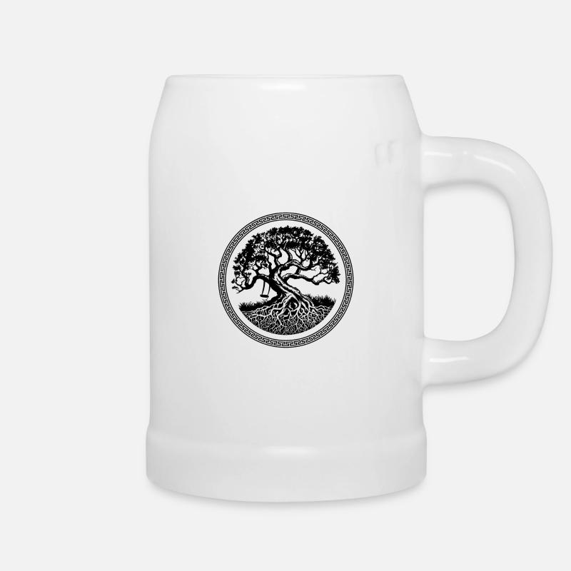 Tree - Beer Mug - white