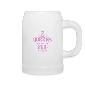 born in 2010 - Beer Mug - white - Right