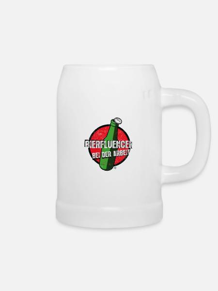 Bierfluencer - Bierkrug - Weiß