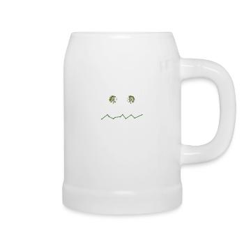 Assets Over Liabilities Funny Accounting CPA Humor - Beer Mug - white - Right