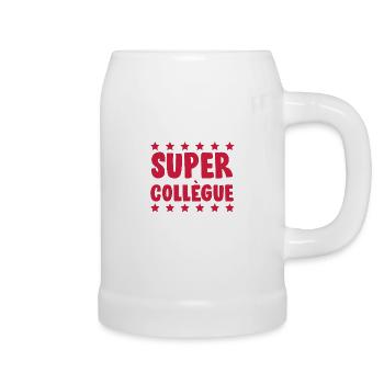 collègue , entreprise , travail , bureau - Chope en céramique - blanc - Droite