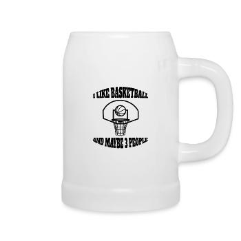 Basketball Basketball Lovers Basketball Club - Beer Mug - white - Right