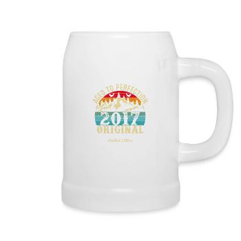 Zur Perfektion gealtert 2017 Original - Bierkrug - Weiß - Rechts