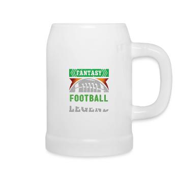 Fantasy Football - Chope en céramique - blanc - Droite