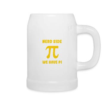 Venez à la page Nerd Nous avons Pi Day Math Nerd - Chope en céramique - blanc - Droite