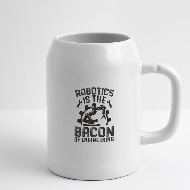 Robot Programmer Automation Technician Beer Mug