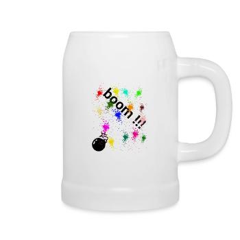boom - Chope en céramique - blanc - Droite