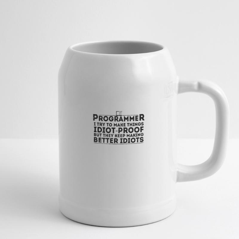 Funny Programmer Humor Computer Coder Programming Beer Mug