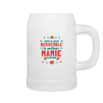 La Meilleur Mamie Du Monde - Chope en céramique - blanc - Droite